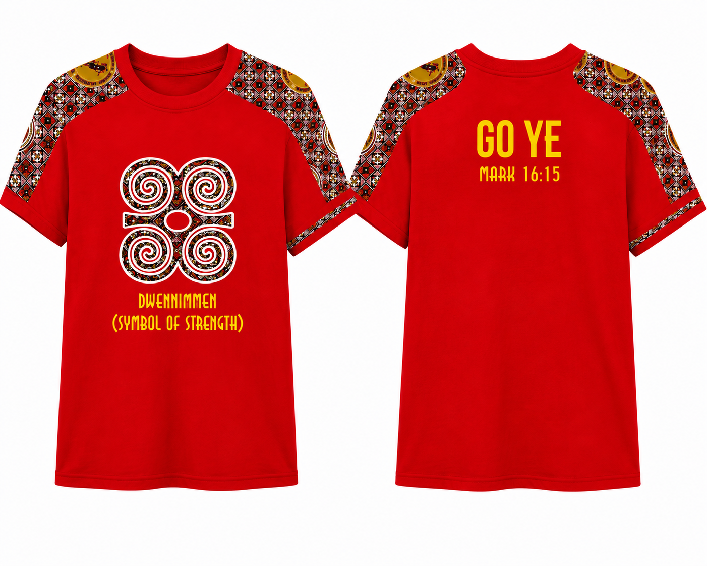 NAmD T-Shirt (Go-Ye/Adinkrah Symbols)