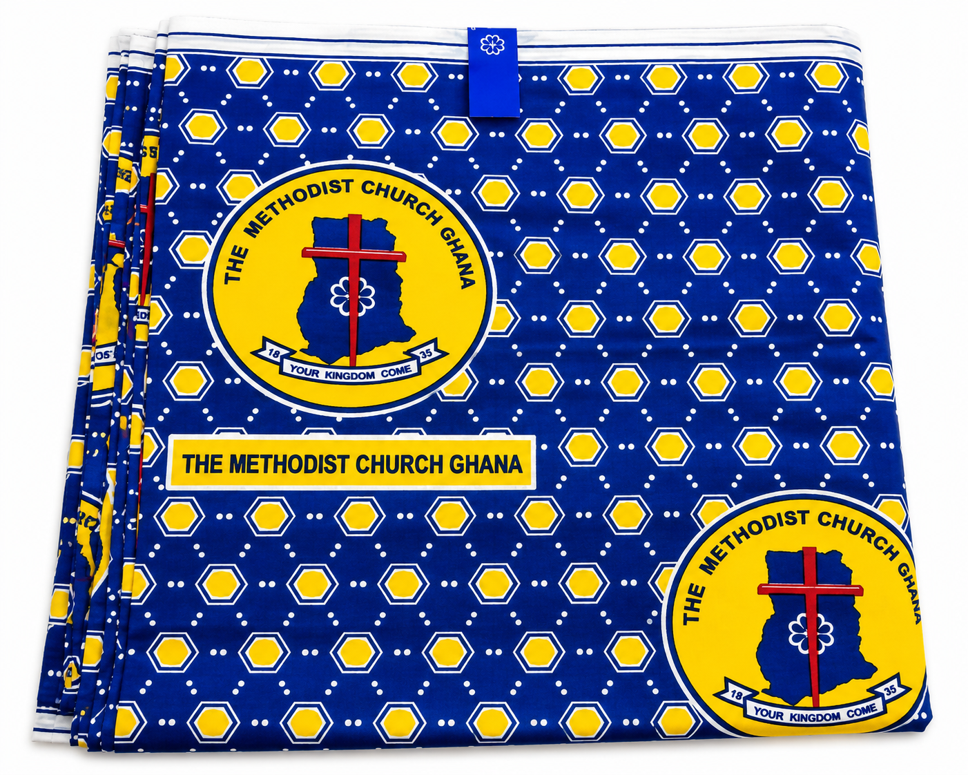 Methodist Church Ghana Cloth - Blue